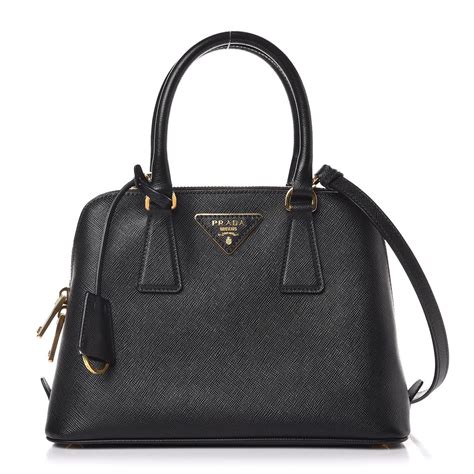 prada saffiano small promenade tote black|Prada saffiano lux tote large.